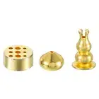 3pcs Incense Holder Set, Incense Cone Holder 9 Holes Incense Sticks Burner