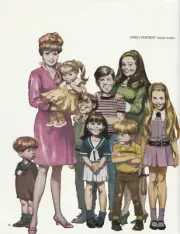 1985 full Color Plate "Family Portrait" by Frank Frazetta Fantastic GGA Print
