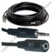 25ft Stereo Extension 3.5mm Cable, Headphone/PC Speaker