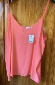 Ladies Top Size 22 Vest Cami New Tags Pink Strappy Next
