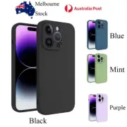For iPhone 16 15 14 13 12 11 Pro Max Plus Shockproof Silicone Case Cover