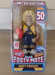 BRAND NEW & SEALED IN BOX AFL TALKING FOOTY MATE MATT PRIDDIS WEST COAST EAGLES