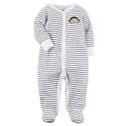 NWT Carter's 3 Months Monkey Turn Me Around Neutral Snap Up Sleep & Play