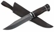 Knife Vityaz Damascus steel handle wenge-black hornbeam