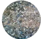 42" Agate Dining Table Top Natural stones Handmade Work Decor