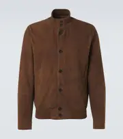 [Rubinacci] Rubinacci Suede bomber jacket AU 90 brown