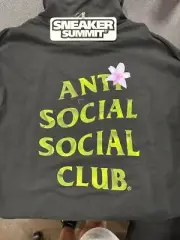 Anti Social Social Club ASSC Hoodie - WHEN SERENITY SHATTERS - Black - XL