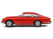 1964 Aston Martin DB5 RHD (Right Hand Drive) Red Metallic 1/18 Diecast Model Car