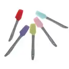1pc Mini Silicone Cream Butter Cake Spatula Mixing Batter Scraper Brushsn