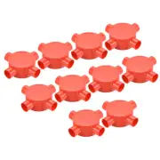 PVC Conduit Box Junction Box 4 Way Round Box 20 mm Electronic Projects 10 Pcs