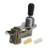 FLEOR Electric Guitar L Type 3-Way Toggle Switch with 3 Tips Caps for SG Guitar