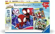 Kinderpuzzle 3x49 Teile - Spider-Man - Spideys Abenteuer