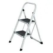 Portable Foldable 2 Step Ladder 25-50cm Lightweight Folding Stool Step -4.3kg