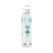 Meet Dave the Robot Water Bottle