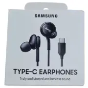 Genuine Samsung Corded AKG Type-C Earphones - Black (S23/S23+/S23 Ultra/Note 20)