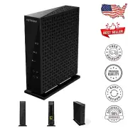 Secure N300 Wireless Router for Safe Online Gaming & Parental Control - Black