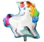 20" Magical Unicorn Foil Balloon Party Whimsical Self Inflatable Decorations