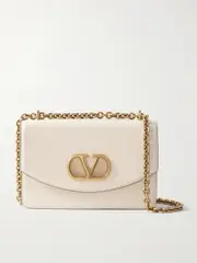[Valentino Garavani] Valentino Garavani - Vain Leather Shoulder Bag - Off-white - One size One size Off-white