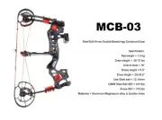 Steel Ball Arrow Double Bowstrings Compound bow MCB-03