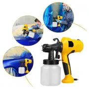 400W High Pressure Electric Paint Sprayer Handheld Painting Gun 2.5mm Nozzle
