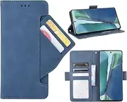 GoshukunTech Case for Samsung S20 FE,for Galaxy S20 FE 5G Wallet Case[ 5 Card Slots Leather Wallet ] Soft TPU Inner Case Flip Cover Stand Feature Compatible with Galaxy S20 FE 5G-Navy Blue