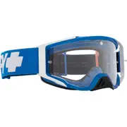 Spy Foundation Checkers Checkers Blue HD Clear MX ATV MTB Goggles