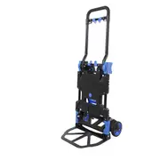 Aluminium Trolley Cart 70-137KG Foldable 2-In-1 Design Adjustable AU