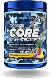 Faction Labs Core 9 EAA + BCAA 60 Serves (Pineapple Passionfruit)