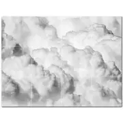 Clouds Ceramic Tile Wall Mural PT500386. 24" W x 18" H (12) 6x6 tiles