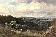 Surrey 1906 Windsor Castle from Cooper's Hill, Near Egham Poster Print by Harold Sutton Palmer (24 x 36)