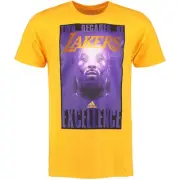 adidas Los Angeles Lakers Kobe Bryant Two Decades of Excellence T-Shirt Sz Small