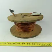 4 AWG 7 Strand Bare Copper Ground Wire 35'