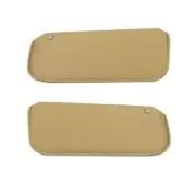 For Cutlass Ciera Regal El Camino Malibu Monte Carlo sun visor tan pair 1978-92