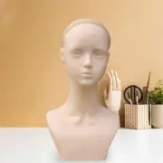 Manikin Wig Display Stand Professional Multipurpose Realistic Mannequin Head