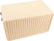WRITWAA Modern Design Storage Boxes Plastic Collapsible Bins Sturdy Storage Crates Laundry Hamper Closet Organiser