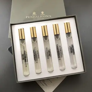 熱買Penhaligon's 潘海利根 試管香水禮盒套裝 Q版小樣香水 10ml*5 牧羊少年 琴酒