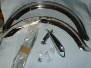Schwinn Phantom 26" Bicycle Chromed Fender Set & And Metal light