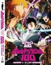 Mob Psycho 100 Complete Collection Season 1-3 DVD [English Audio] [Anime]