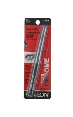 Revlon So Fierce! Chrome Ink Liquid Eyeliner Pen, 901 Gunmetal