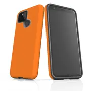 For Google Pixel 5 Case Armour Protective Cover Orange