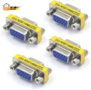 VGA Female to Female Adapter SVGA Coupler HD15 Mini Gender Changer VGA Cabl