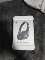Beats Solo 4 True Wireless On-Ear Headphones - Matte Black With Apple Care+