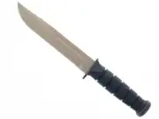 Spartan Fixed Blade Knife Black Kraton Handle Magnacut Dark Earth SB54DEBKLTBK