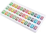Natural Fragrance Essential Oil, 36pcs Set 3 ML Essential Plant Oils Water Soluble Natural Skin and Hair Care for Aromatherapy Humidifier