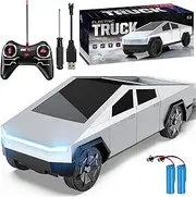 Cheffun 1:24 Cybertruck RC Car Toys - All Terrain High Speed Cybertruck with Light and Loadspace, Electric Vehicle Toys for Kids, Gifts for Kids, Boys and Girls
