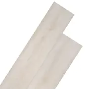 Non Self-adhesive PVC Flooring Planks 5.26 m� 2 mm Oak Classic White vidaXL