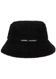 Isabel Marant Denji Faux Shearling Bucket hat - Black M