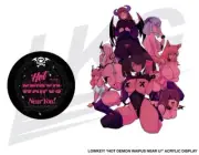 Lowkey Geeks "HOT DEMON WAIFUS NEAR U!" Acrylic Display