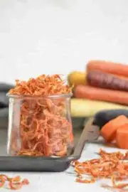 Dried Carrot Slices For Soup Noodles Fried Rice Vegetable Mix Natural Organic