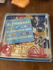 Alphabake A Cookbook & Cookie Cutter Set Dutton Children's Books Alphabet Baking
